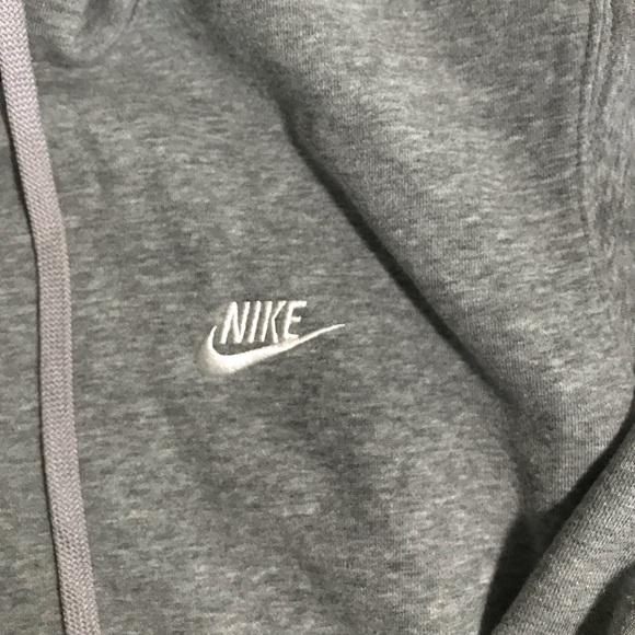Grey Men’s Nike Hoodie - Picture 4 of 5